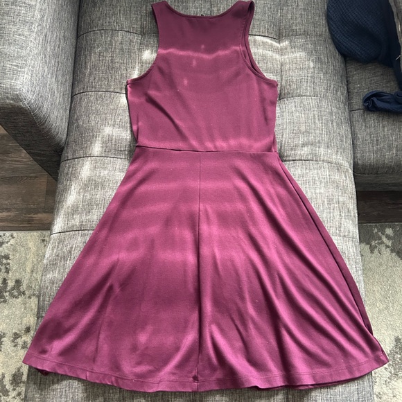 H&M Purple Skater Dress (medium) - Picture 2 of 3